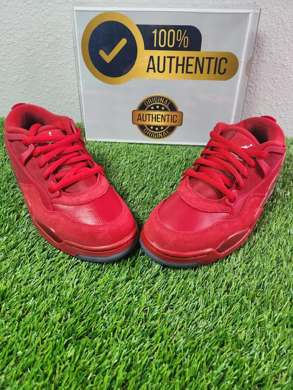 NIKE AIR JORDAN 4 RM BASKETBALL YOUTH/KIDS [SIZE 7Y/WOMENS 8.5]